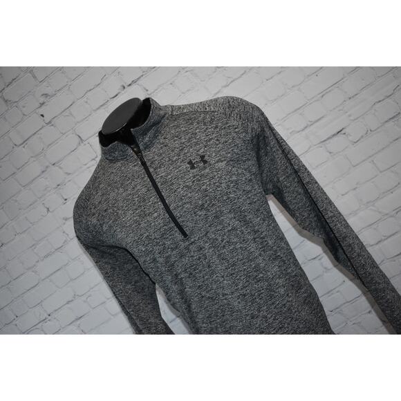 Under Armour Golf Gym Pullover Shirt 1/4 ZIP Mens Size 2XL XXL Gray HeatGear - Picture 1 of 7